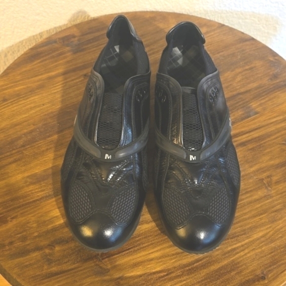 Merrell Sestra Womens Black slip on Driving shoes Athletic comfort Neutral Sz.10 - Picture 4 of 13